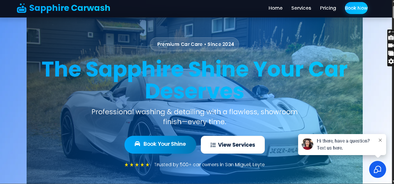 Sapphire Carwash Premium Service